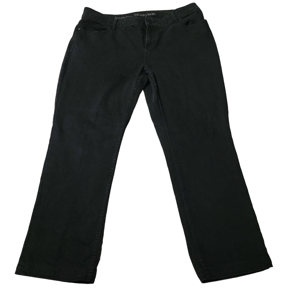 Simply Vera Vera Wang Straight Size 16 Jeans